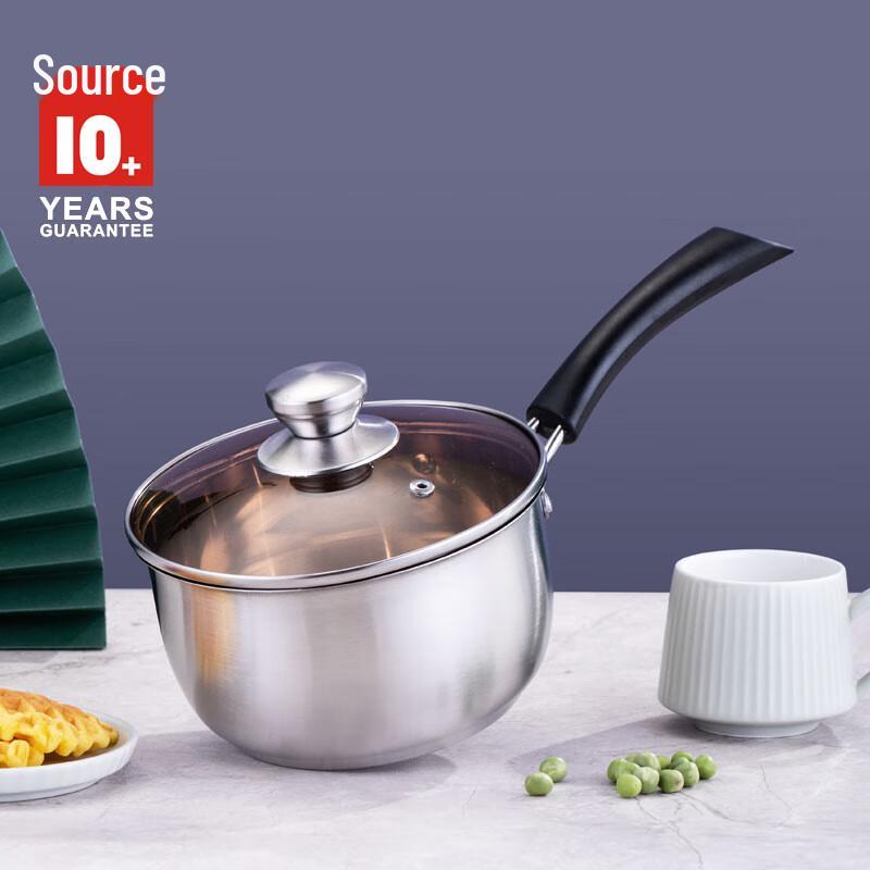Stainless Steel Single Handle Milk Pot