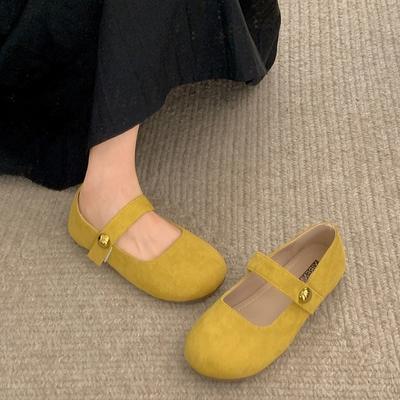 Chaussures Plates Rétro Queen Fan pour Femmes 2025 Nouvelles Automne Jupes Polyvalentes Chaussures Mary Jane