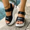 Fashion Chunky Platform Sandals for Women Summer New Thick Bottom Sports Sandals Woman Plus Size 42 Fashion Wedge Heel Sandalias Mujer