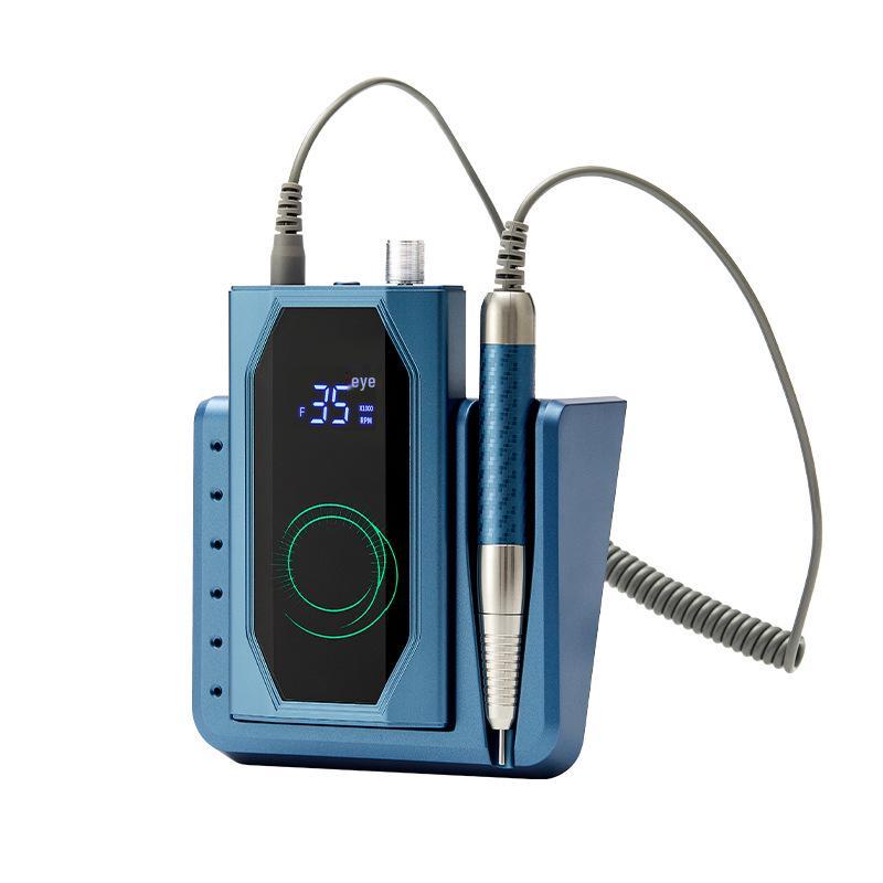 

Перезаряжаемая бесшумная высокоскоростная бесщеточная пилка для ногтей синий