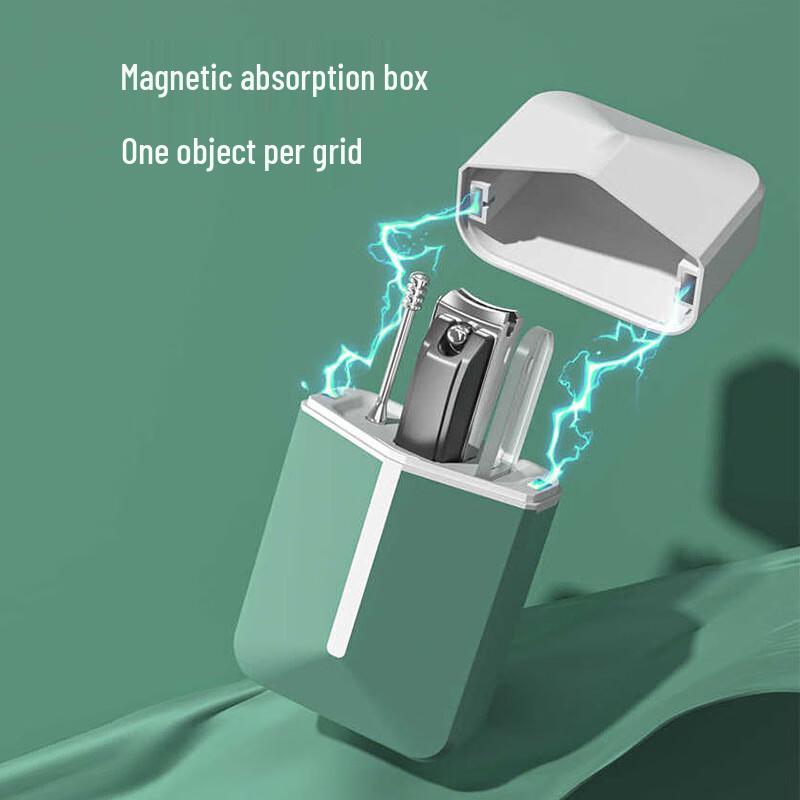 Qisu 3-Piece Nail Clipper & Manicure Travel Set