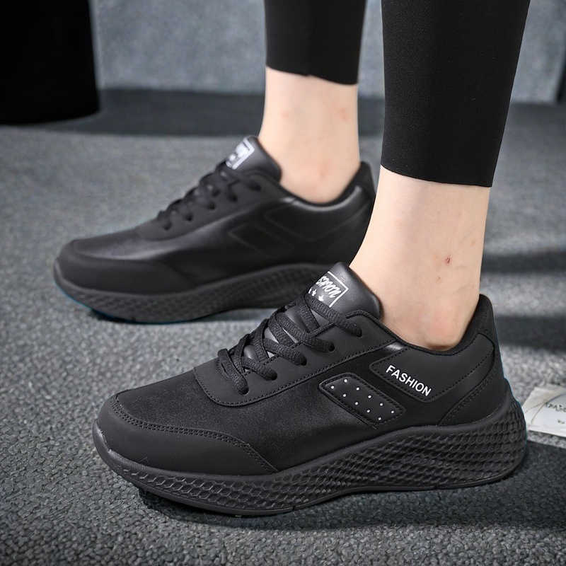 Fashion Synthetic Leather Platform Size 44 Vulcanize Classic Women Shoes Casual Sneakers Sport Luxo Imported Choes Overseas Design