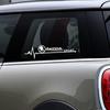 HGC2 2Pcs Car Side Window Glass Sport Performance Badge Stickers For Skoda Octavia 3 2 A5 A7 Superb 3 Fabia 2 Rapid Karoq Visions VII