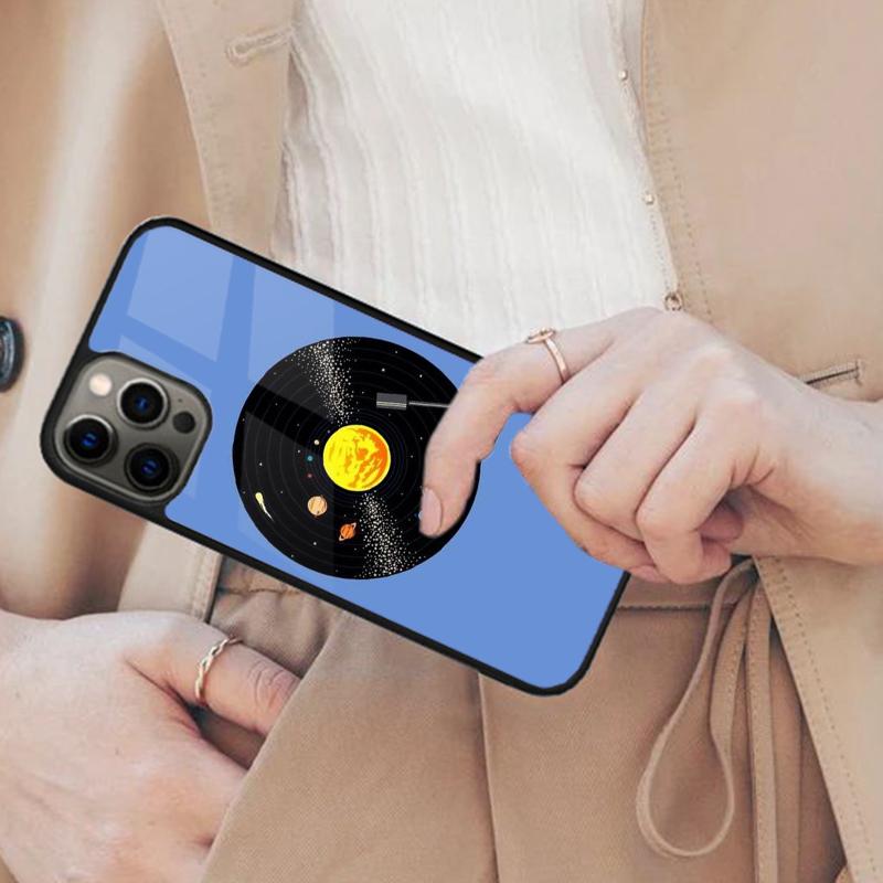 Space Planets Solar System Magnetic Phone Case For APPLE iPhone 17 Air 16 14 13 12 Pro Max 15 Plus Wireless Charge MagSafe Cover