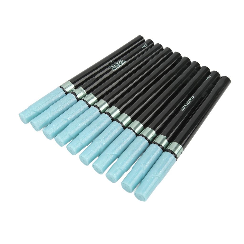 10 Pcs Paint Markers Quick Dry Permanent Metallic Markers Oil Based Paint Art Markers For Wood Painting Rock Stone