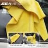 40x40cm Edgeless Microfiber Towel Super Soft Car Washing Towel Super Absorbent Auto Drying Cloth Cleaning Rag