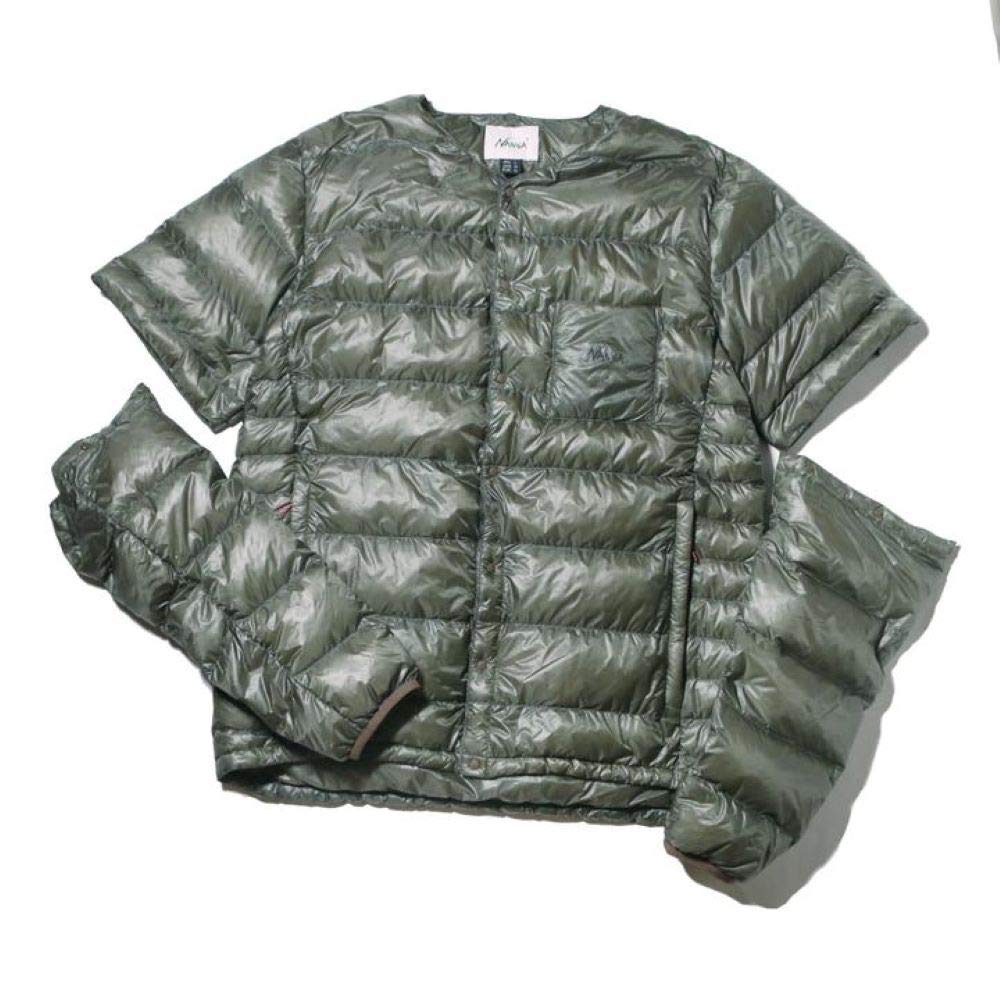 NANGA Outdoor Outerwear INNER DOWN CARDIGAN DETACHABLE SLEEVE N1IDBKG2 Men's