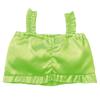 Artec Kids' Costume Top, Soft Satin Short Bustier, Yellow-Green, 18376