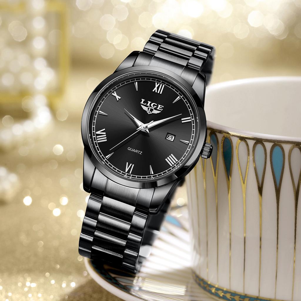 LIGE Men's Watches Fashion Luminous Men Sports Watches Calendar Casual Male Watch Quartz Watches for Men Gift Relogio Masculino