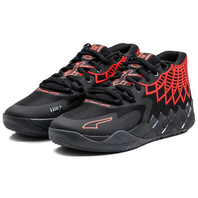 PUMA LaMelo Ball MB.01 Black Red Blast 376443-08
