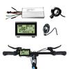 Electric Bike Sine Waves Controller 24V 36V 48V 72V 1000W 30A 3 Modes Brushless Motor Speed Controller & LCD Display Kit