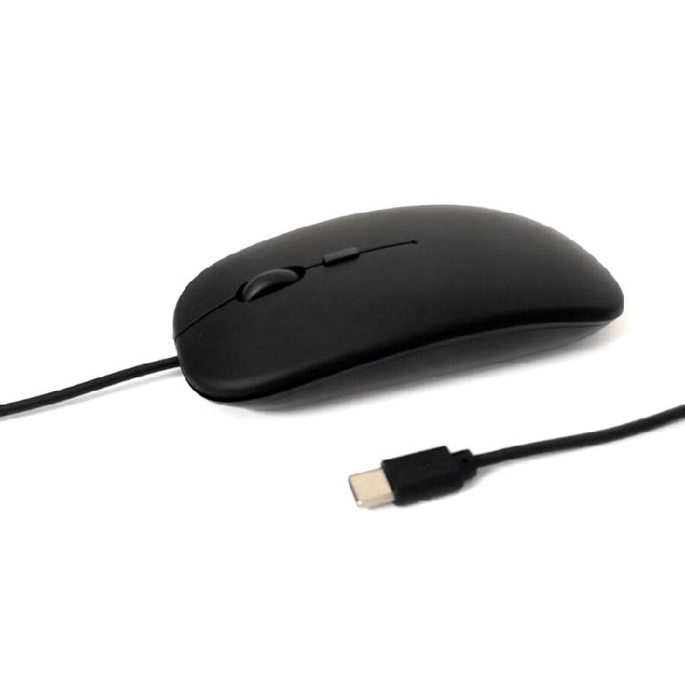 Computer Mouse With Quiet Clicks Technology Type C Cable Comfortable Grip For Professionals Students