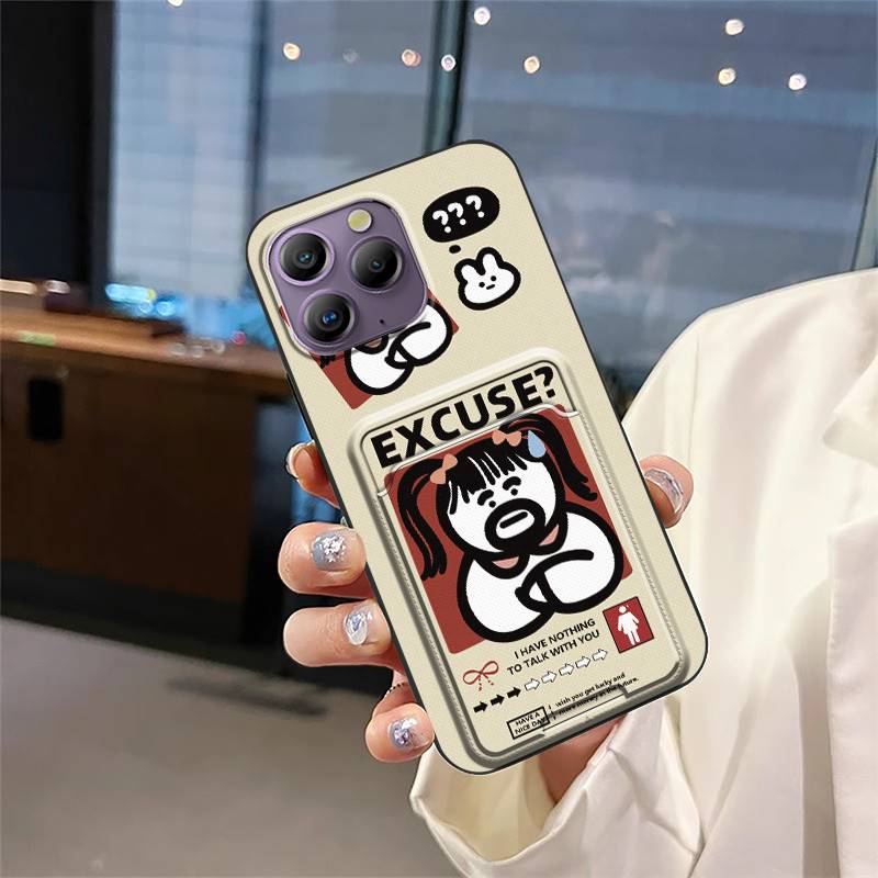 Shockproof Protective Phone Case For Blackview A96 Graffiti Cartoon Waterproof Anti-knock Card Bag Dirt-resistant Cover