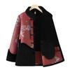 Middle-aged women's clothing mother winter coat the elderly fur integrated fleece thickened top grandma coat high-end