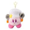Cute Hammer Kirby Plush Keychain Ultra Soft Short Plush Bag Accessory 12cm
