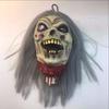Decoration Halloween Party Props Bloody Prank Toy Hanging Severed Head Human