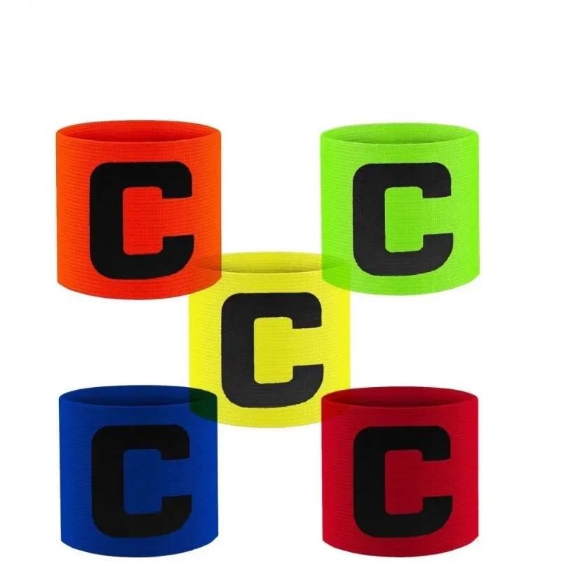 Bandă de braț reglabilă elastică pentru căpitani, benzi de fotbal, căpitan de grup, sport portabil, banderolă de fotbal, concurs cadou