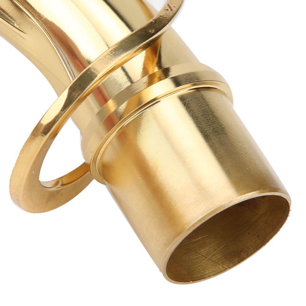Gold Saxophone Neck Tube Brass Alto Saxophone Premium Alto Saxophone Neck For Alto Saxophones Use