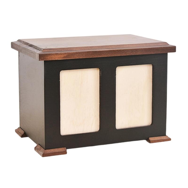 

Memorial Casket Ashes Container Urn Cremation Sympathy Gift for Ashes/Hair Elegant Urn Casket for Women Men 1