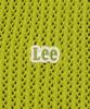 LEE Open Collar Curly Short Sleeve Knit Lime