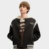 New FILA ORIGINALE Baseball Jacket Men's Coffee Brown F11M519502F-BN
