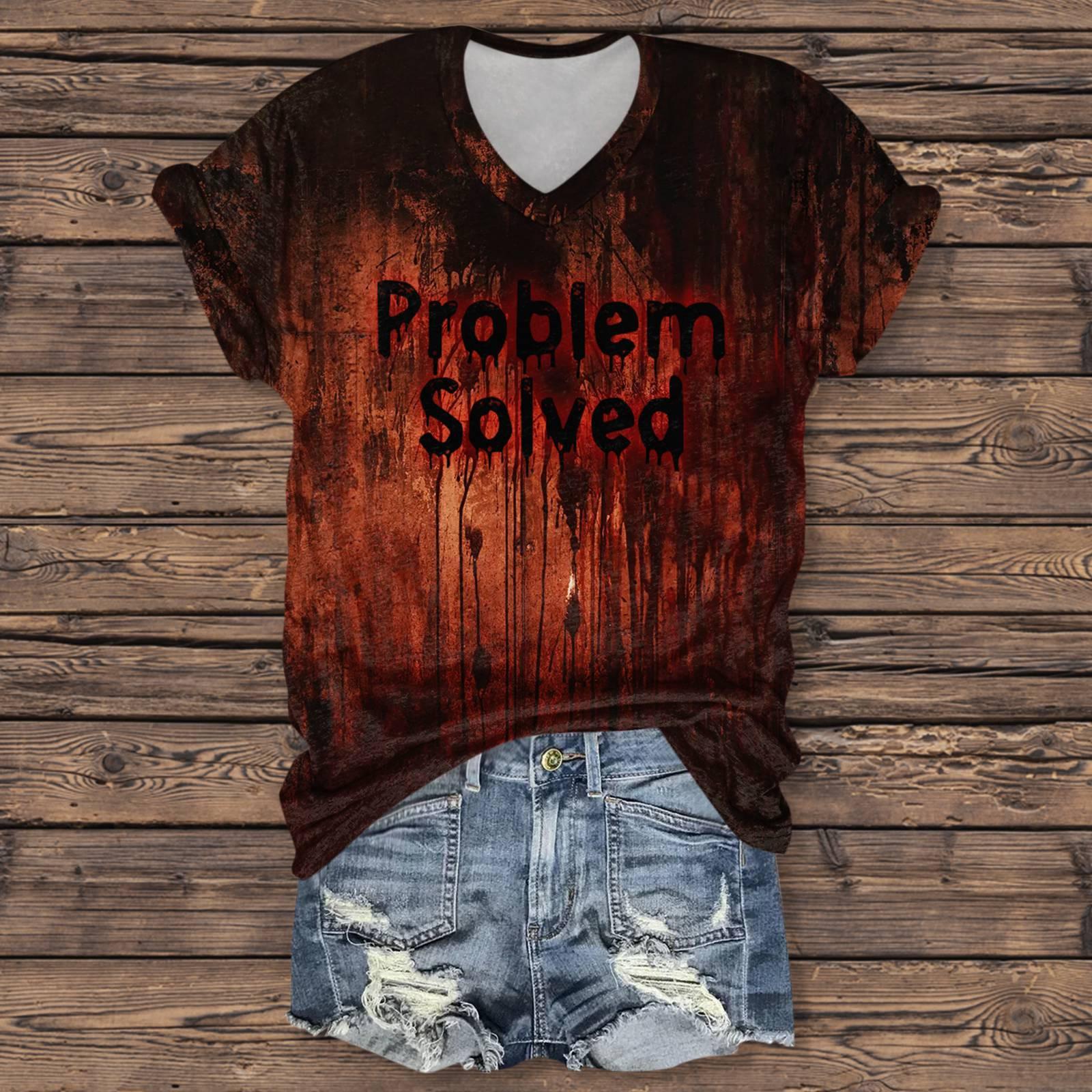 Женский модный повседневный топ с рукавом три четверти — фото 6