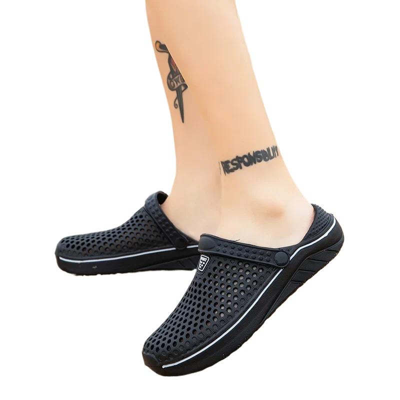 Slippers Original Women Men Brand Sandals Mujer Beach Casual Shoe EVA Yees Slidee Men Slides Summer Unisex Clogs Home Size35-46