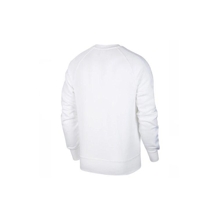 Nike Sweatshirts Men's White Crew Neck Moderate Regular DA0087-100