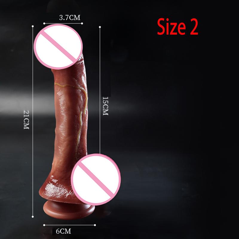 Realistické dilda Bezpečnostní materiál Vagina a anální stimulátor bodu G Dilda se silnou přísavkou Sexuální hračky pro ženy a páry