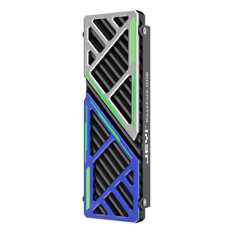 M.2 2280 SSD Heatsink Ultra Thin Aluminum Cooling Fan for PS5/Graphics Card NVMe SSD Cooler Heat Dissipation