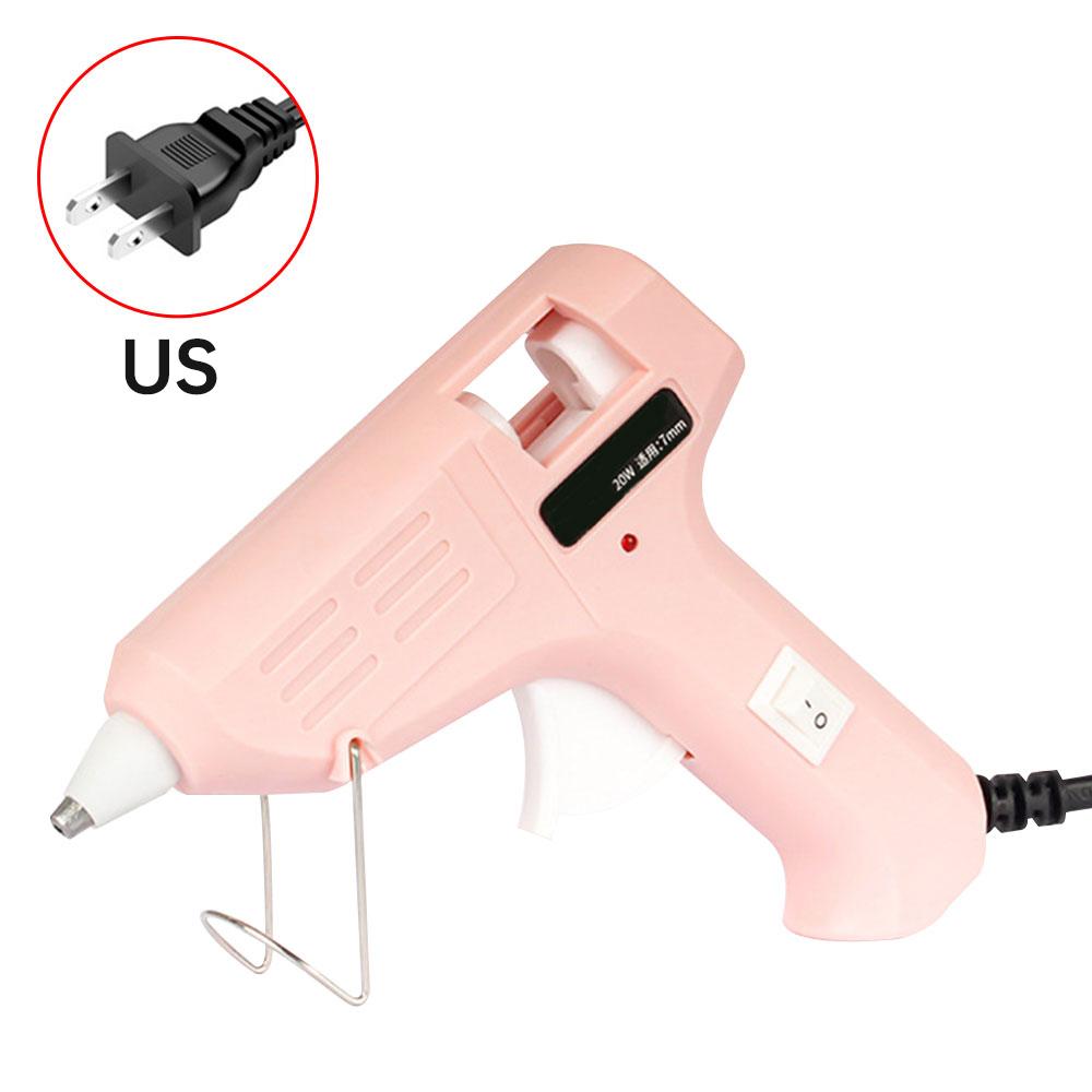 20W/100W Hot Melt Glue Gun DIY Household Industrial Guns Heat Temperature Thermo Electric Repair Tool Use 7/11mm Glue Sticks