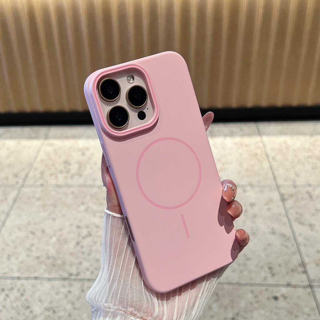 Ultra-thin Solid Color Magnetic Charging Is Suitable for Iphone11promax Mobile Phone Case, the New All-inclusive Apple 11pro.