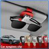 Auto Logo Car Eyeglass Holder Glasses Storage Clip Accessories For Opel Astra H G J Insignia Mokka Zafira Corsa Vectra B C D