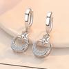 Lindon Copper Alloy Zircon Earrings Drop Earrings For Women Wedding Party Gifts