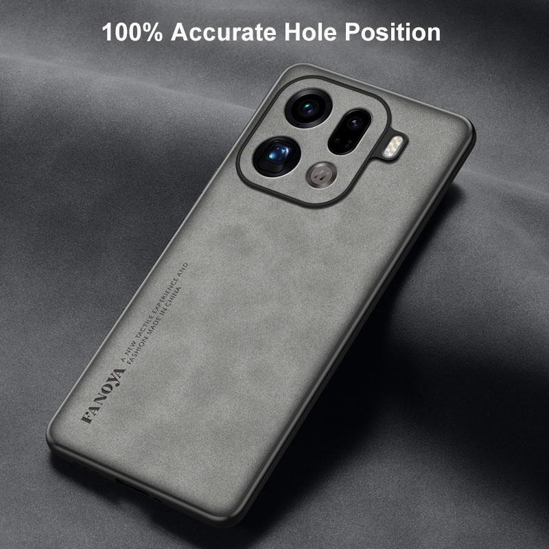 For OPPO Find X9 Pro Case Luxury PU Leather Phone Case For OPPO FindX9 Pro 5G Back Cover Silicone Shockproof Full Protection