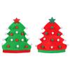 Christmas Tree Hat Funny Christmas Tree Shape Beanie Christmas Santa Hat Christmas Gift Kids Xmas Cap New Year Party Decorations