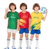 Voetbalshirts voor kinderen Spanje Roemenië Italië Mexico Kinder Voetbaluniformen Sneldrogend Voetbal Trainingspak voor Jongens & Meisjes Kinderen shirt set Zomerpakken