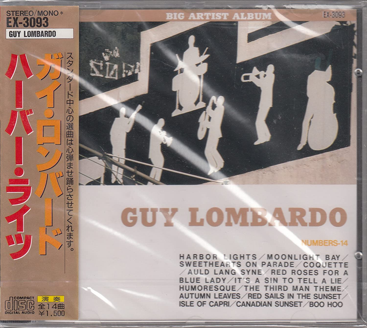 

CD GUY LOMBARDO - Guy Lombard/Harbor Lights EX3093 Japan ObiPop Used