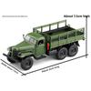 Alloy Faw Simulation Truck Model Children Toy With Sound And Light Functions
