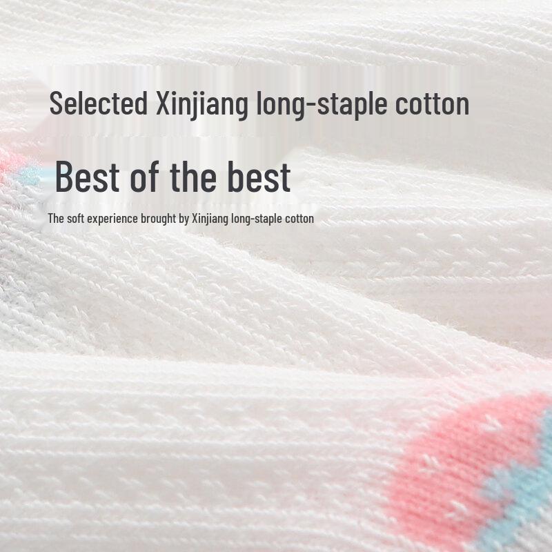 Beingmate Baby Breathable Cotton Mid-Calf Socks