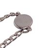 LOUIS VUITTON M00045 Chain metal LV Horn Bracelet bracelet Silver metal Women Used