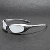 Ochelari de soare noi Y2K pentru bărbați și femei Ochelari sport pentru ciclism Ochelari trendy pentru fotografie de stradă femei Ochelari de soare la modă bărbați