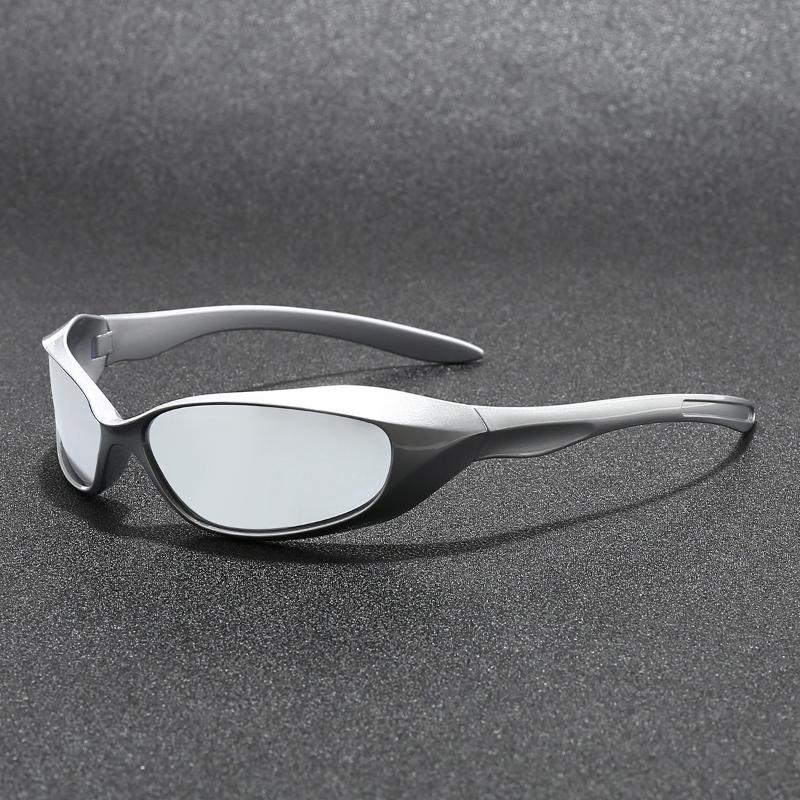 Ochelari de soare noi Y2K pentru bărbați și femei Ochelari sport pentru ciclism Ochelari trendy pentru fotografie de stradă femei Ochelari de soare la modă bărbați