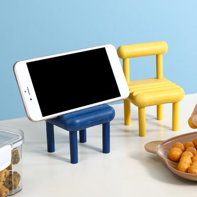Telefonhalter Drei Rillen Morandi Verarbeitung Glatte, einfache Kanten Nicht zum Verblassen der Farben Design Desktop-Dekor