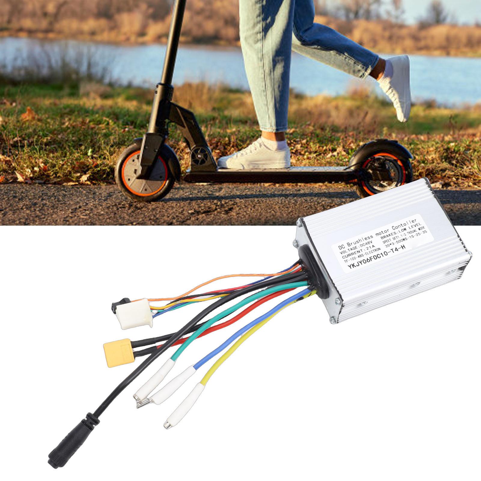 Igeteck Electric Scooter Controller Intelligent Brushless For Motor Metal Aluminum Alloy 21A 8 Pin