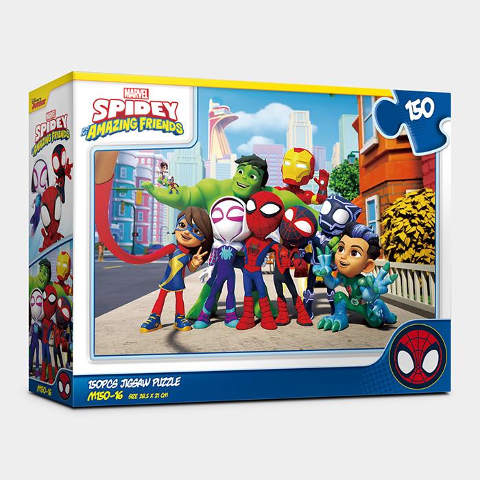 

150 Piece Jigsaw Puzzle - Marvel Spider-Man Amazing Friends IV