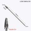 Extra Long 100mm Rotary Rasp File Carving Grinder Abrasive Tools Carbide Burr Alloy Bits Milling Cutter Drill For Metal Wook