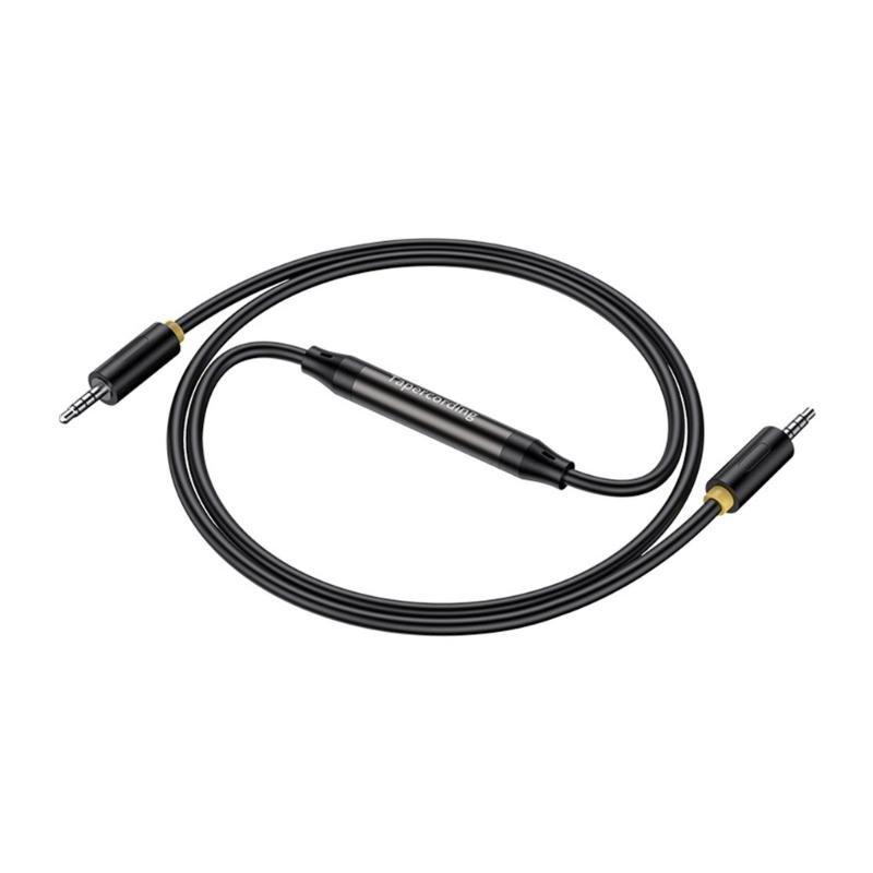 

3.5mm to 3.5mm Auditory Cable Bidirectional Recording For Headphones and Smartphones Seamlessly Music Experience
