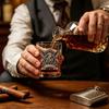 250. Jubiläum Whiskey Karaffe Glas Spirituosenflasche Patriotisches Andenken zum Unabhängigkeitstag Klassisches Geschenk für Sammler Veteranen Geschichtsinteressierte
