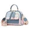 Casual Women's Handbag New Fashion Women's Bag Large Capacity Shoulder Oblique Span Bag Trendy Flower Small Square Bag